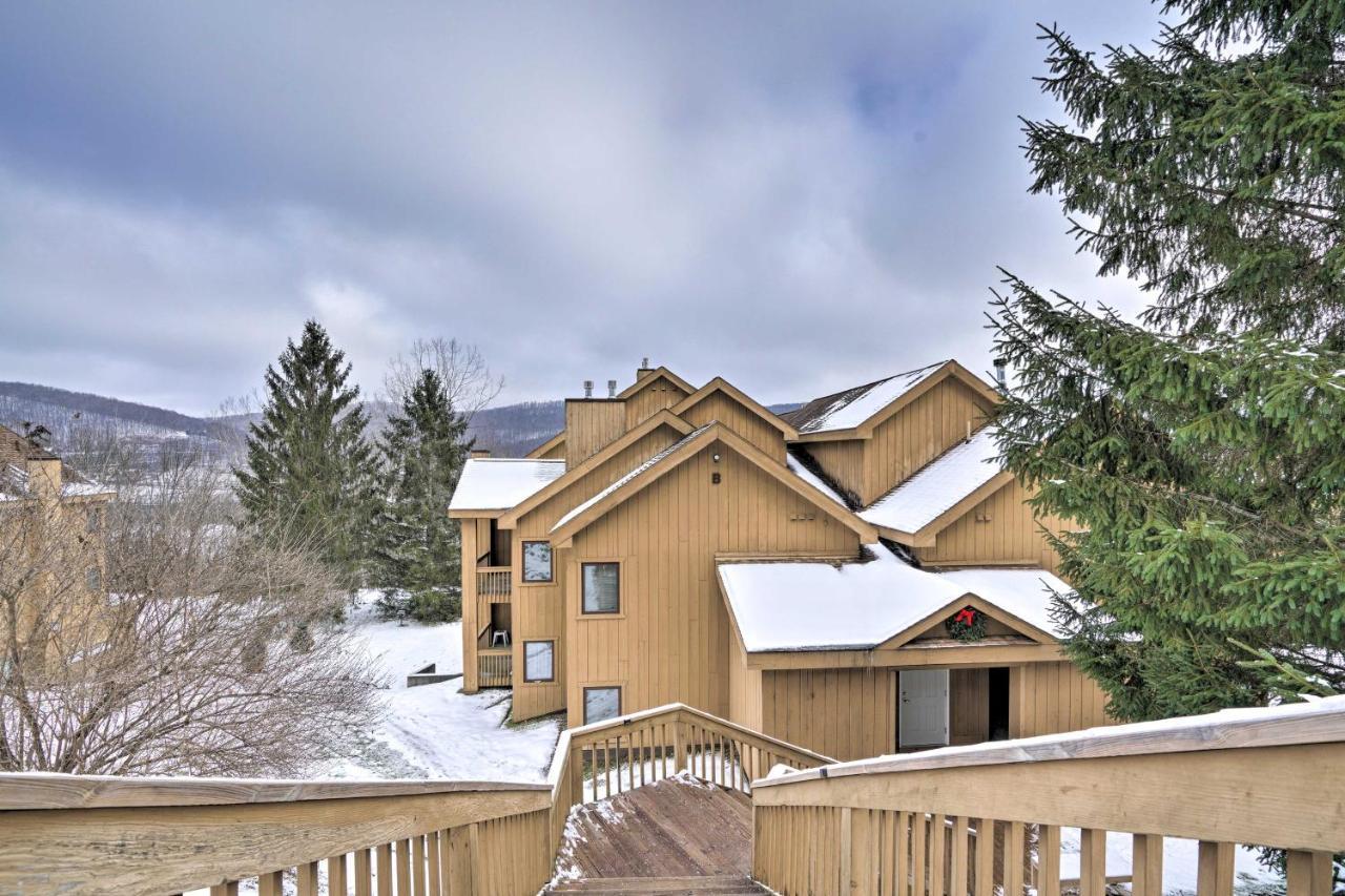 Ski-Inandout And Golf Condo With Aandc At Holiday Valley! Элликоттвилл Экстерьер фото